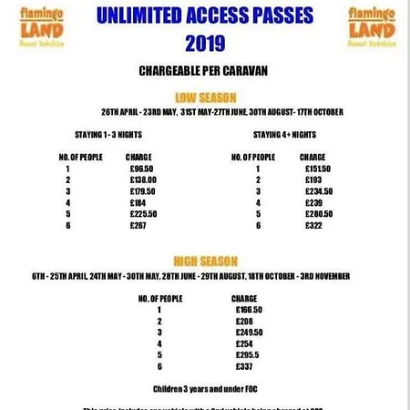 Flamingo Land Beech Grove * Kirby Misperton